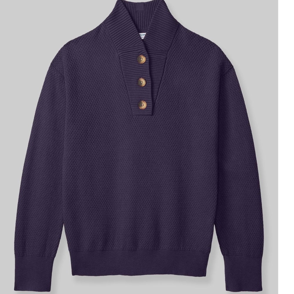 Tommy John Sweater Lounge Henley, XS, NWT